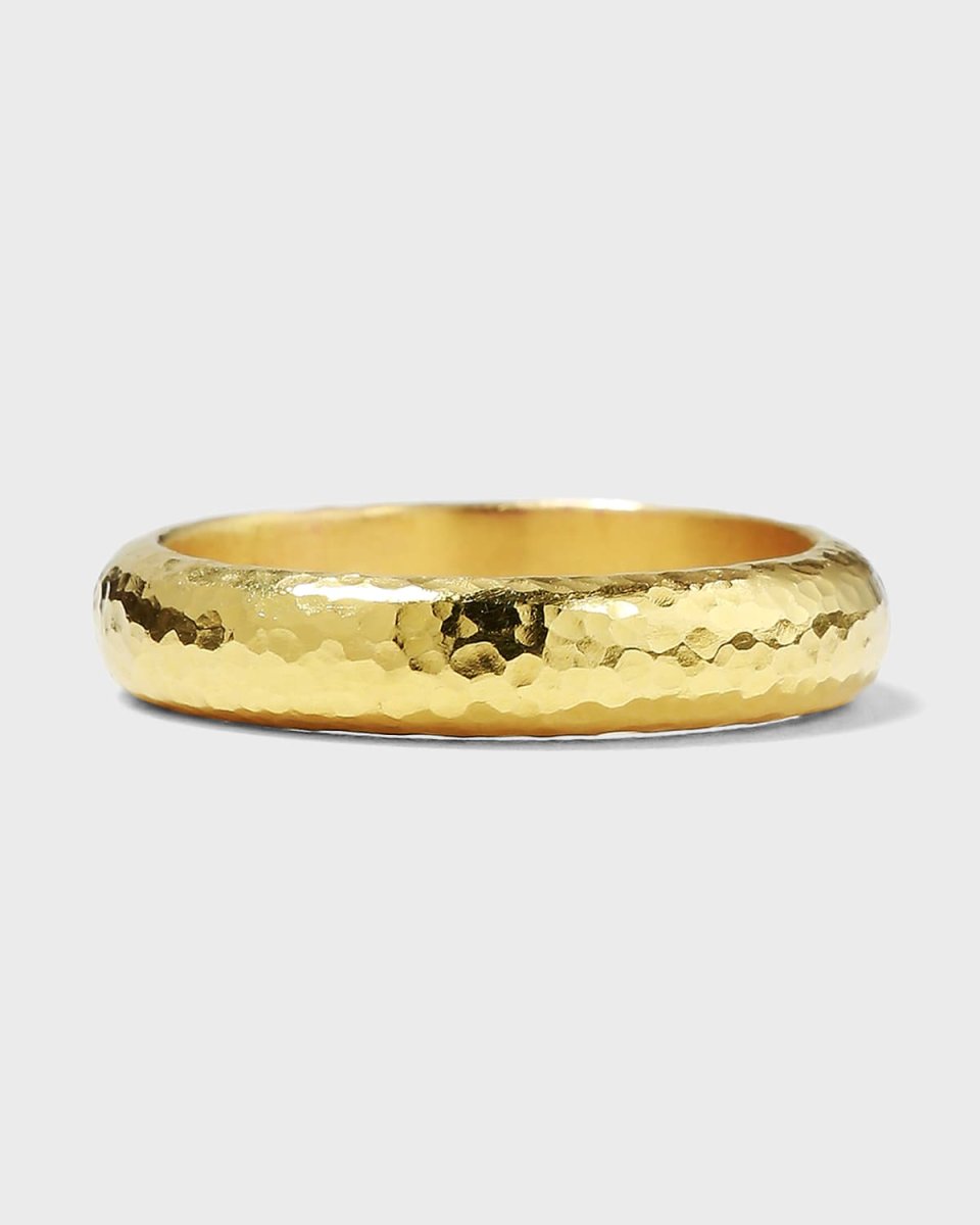 Hammered Band Ring Size