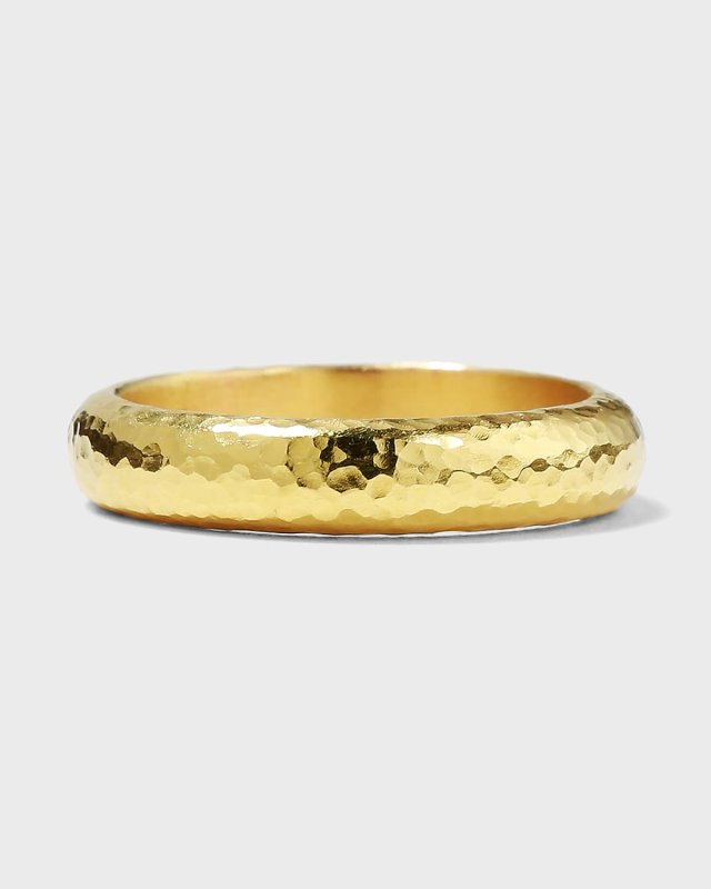 Hammered Band Ring Size