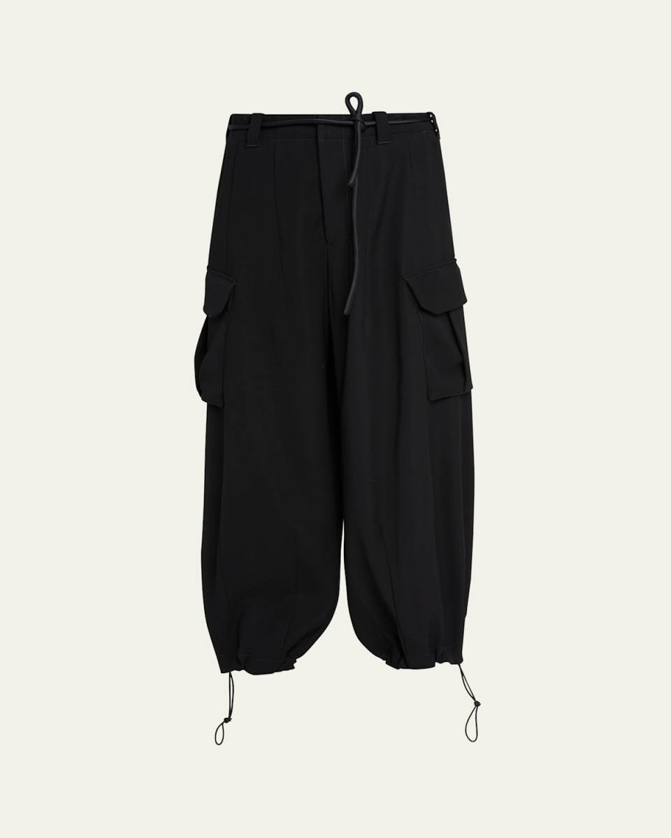 Techno Cady Drawstring Cargo Pants