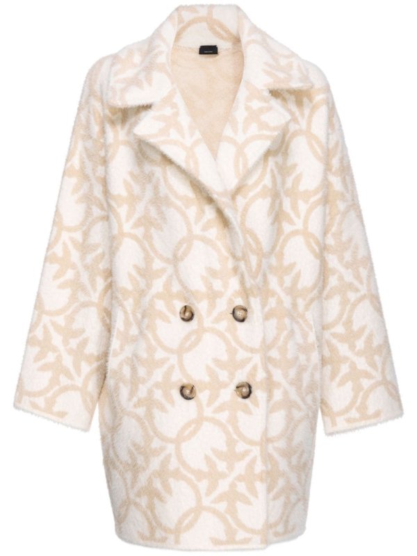 Love Birds double-breasted coat