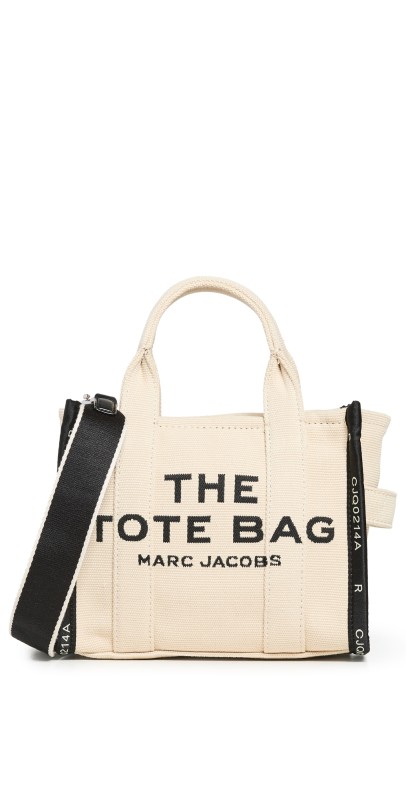 Marc Jacobs The Jacquard Small Tote Warm Sand