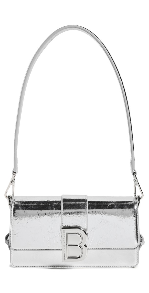 Brandon Blackwood Medium Nia Bag Silver