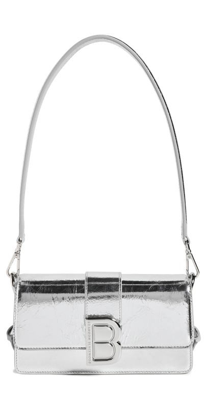 Brandon Blackwood Medium Nia Bag Silver