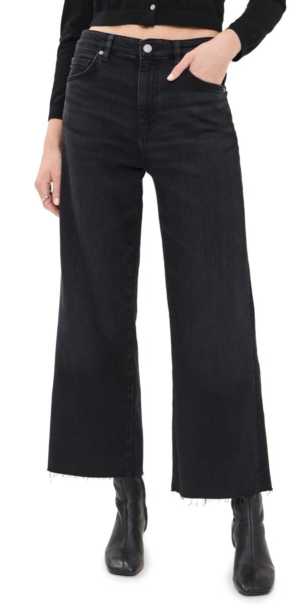 AG Saige Wide Leg Crop Jeans Glasgow
