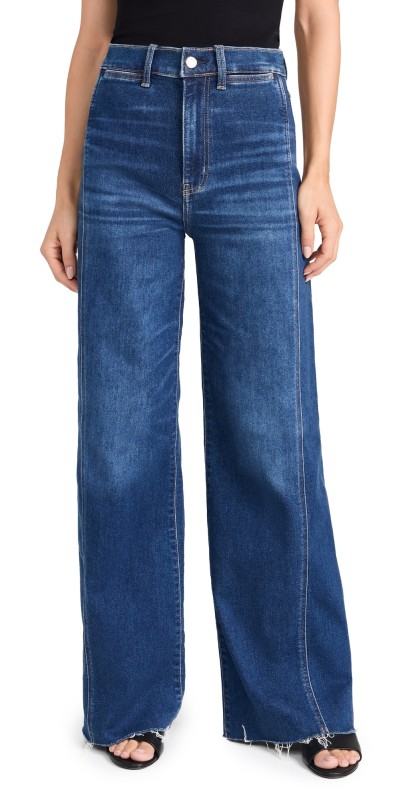 DAZE Far Out Seam Wide Leg Jeans Waterfall