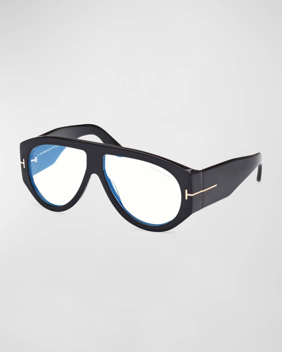 Blue Blocking Acetate Aviator Glasses