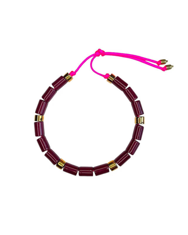 Beet and Karat Candy Necklac