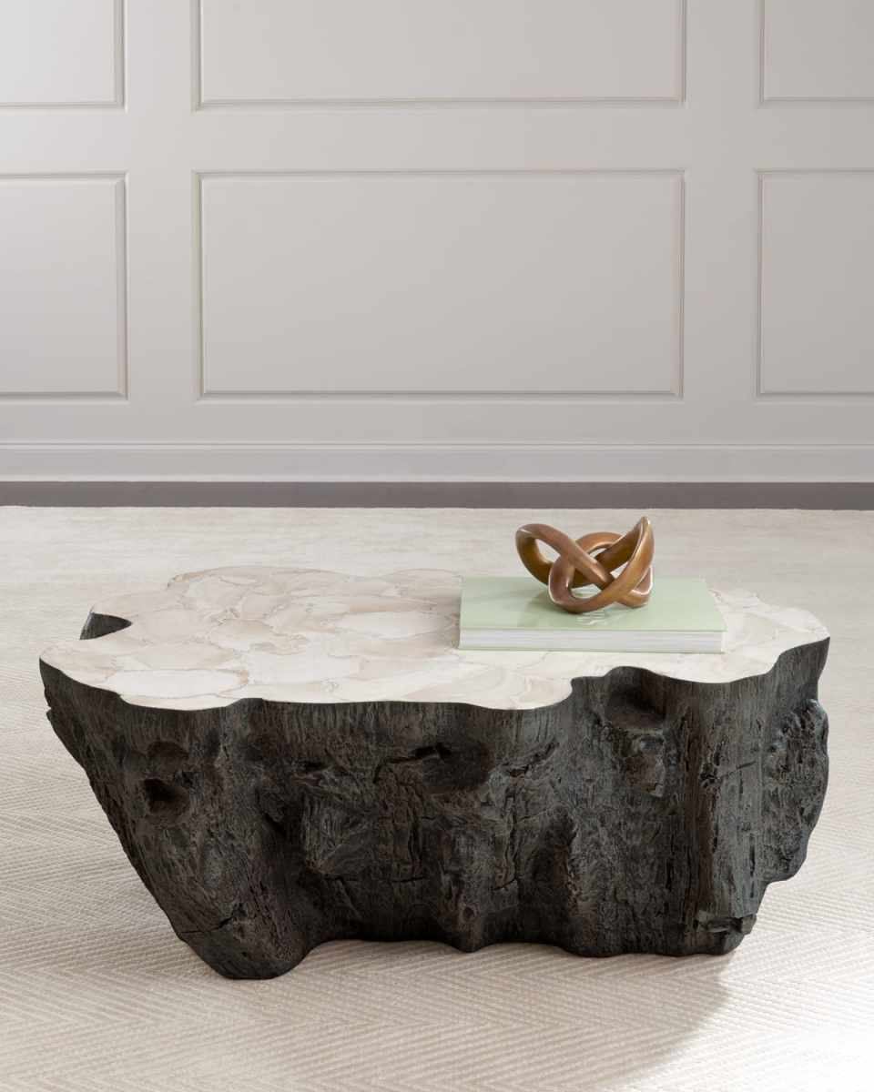 Ursula Fossilized Clam Coffee Table