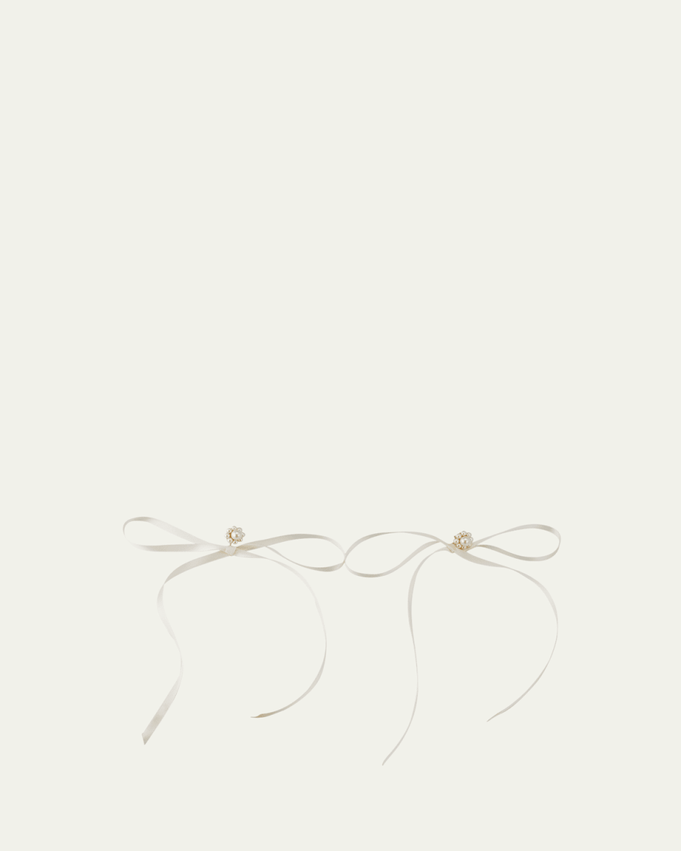 Bow Ribbon Stud Earrings