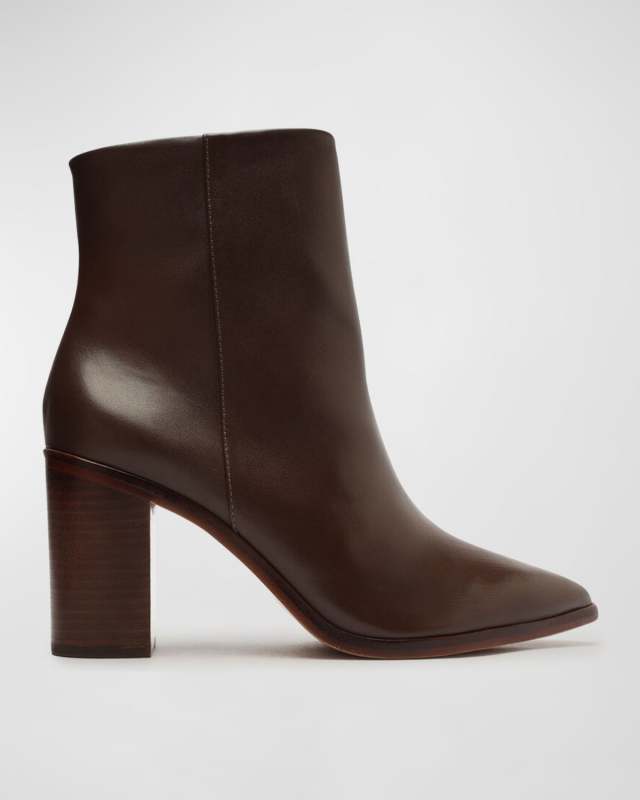 Maeve Zip Ankle Boots