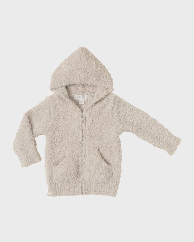 Kid's CozyChic Textured Hoodie, Size 3M-24