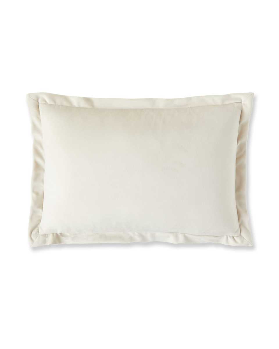 Elliman Velvet Boudoir Pillow, 13" x 19"