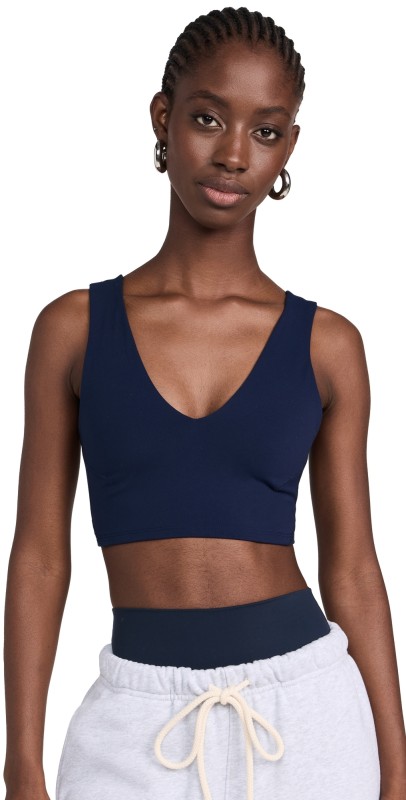 FP Movement Never Better Crop Cami Midnight Navy