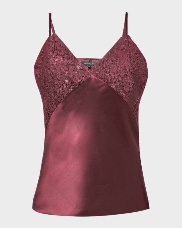 Dixie Lace Satin Cami