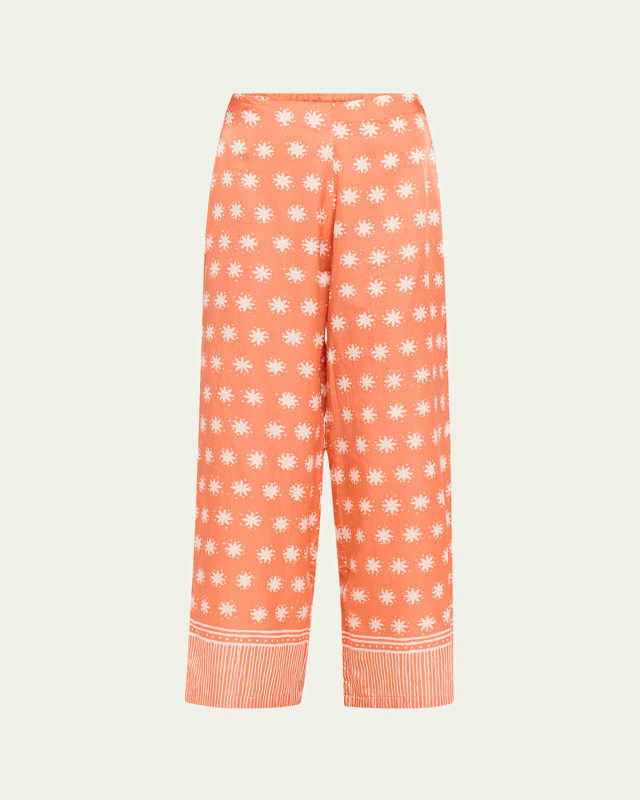 The Coco Silk Palazzo Pants