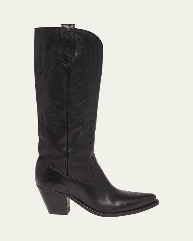 Wish Star Francesca Knee High Cowboy Boots