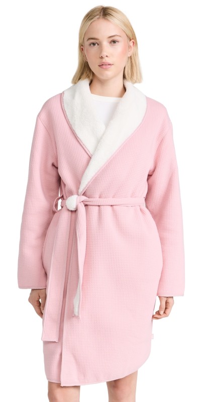 UGG Anabella Reversible Robe Clay Pink