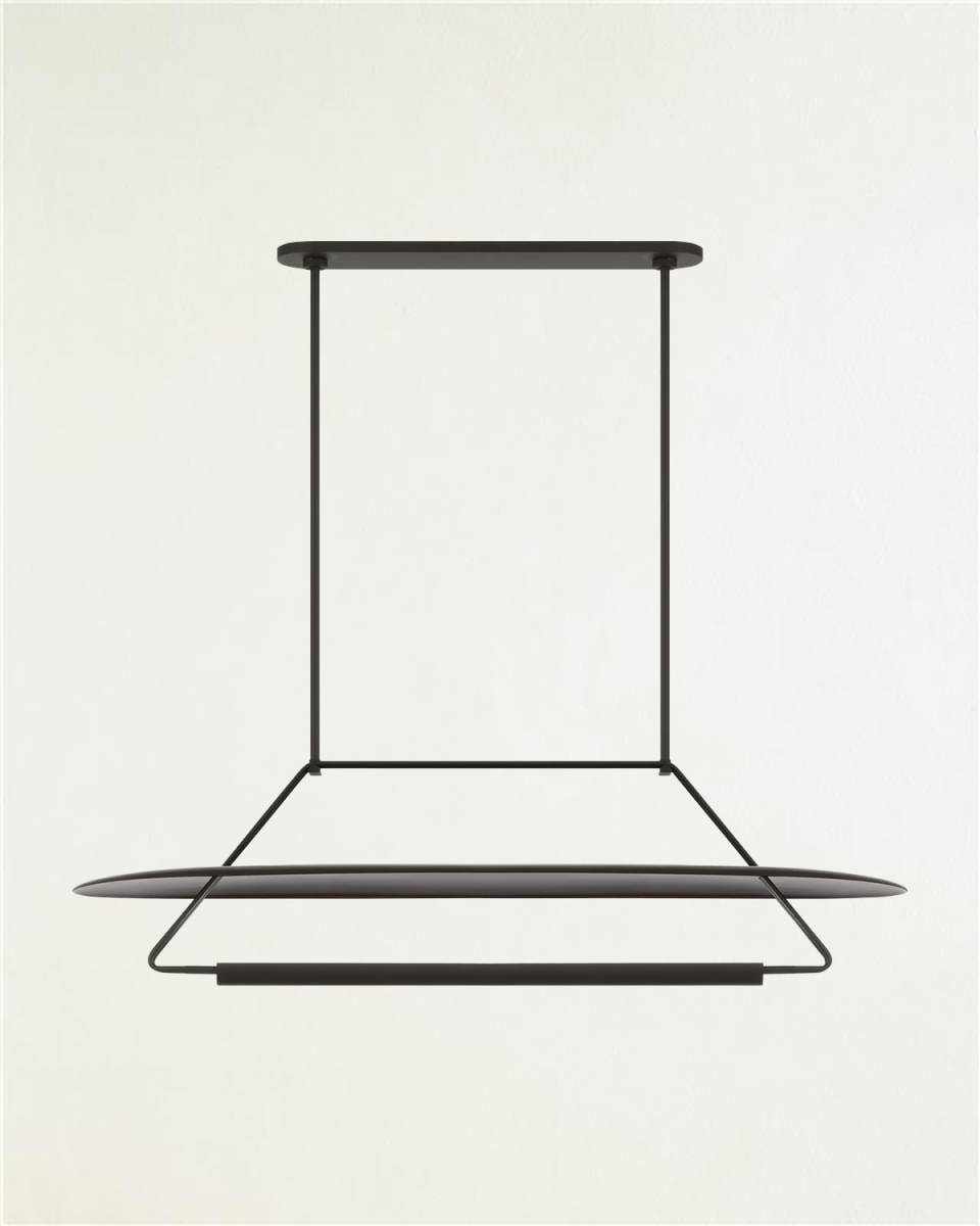 Teline 54" Oval Linear Chandelier by Kelly Wearstler