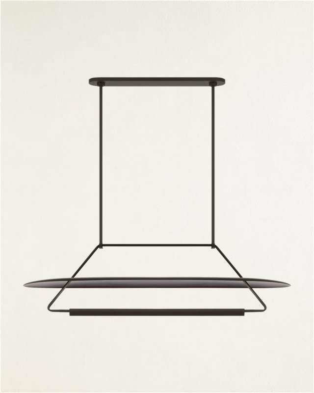 Teline 54" Oval Linear Chandelier by Kelly Wearstler