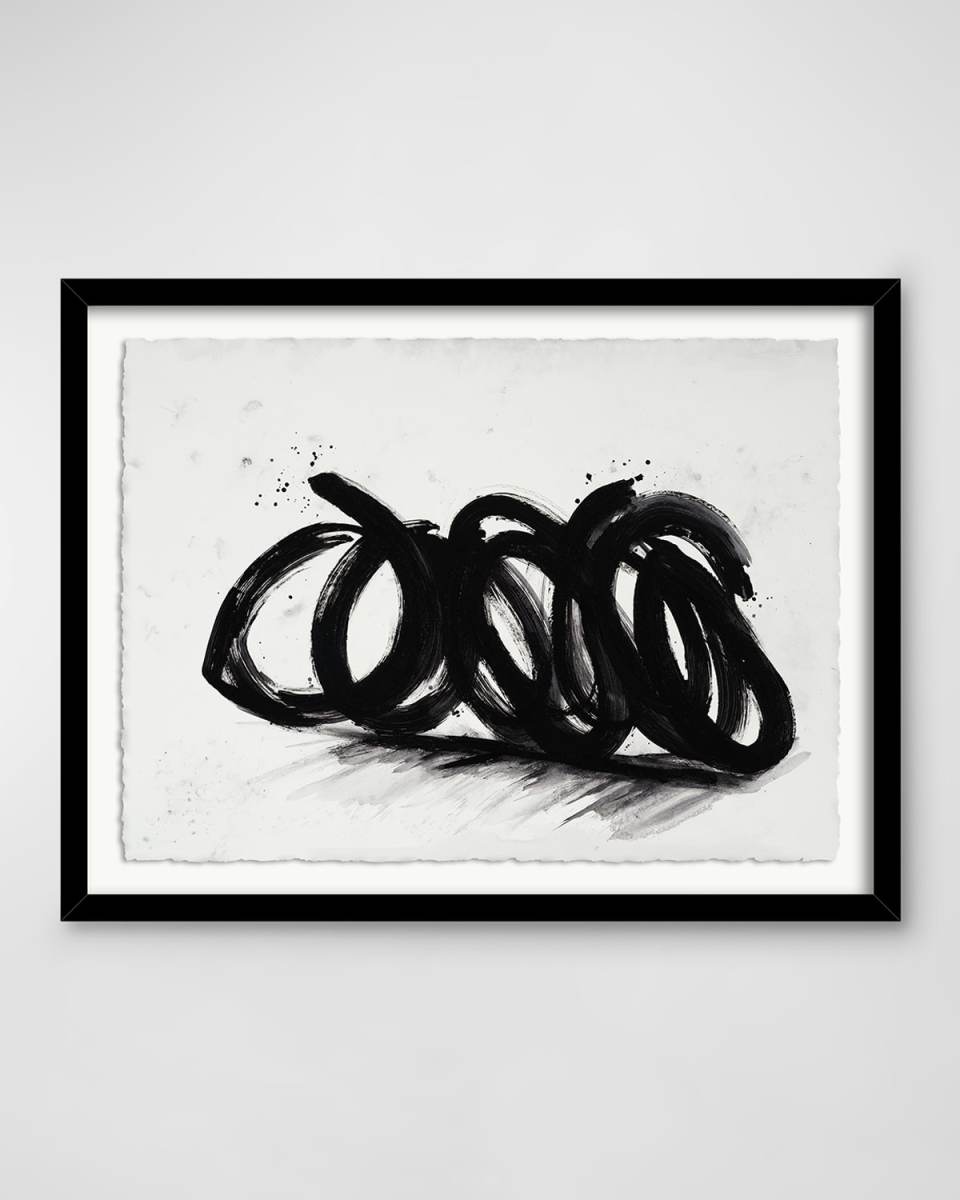 "Vital 4" Framed Hand-Embellished Giclee by H. Scott