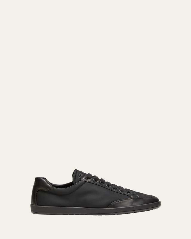 Nylon Low-Top Sneakers