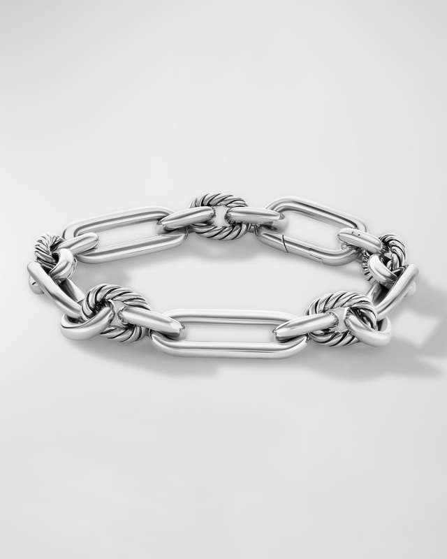 Lexington Chain Bracelet in Silver, 9.8mm