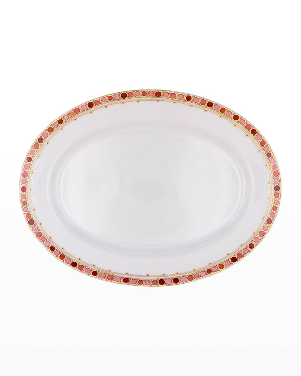 Syracuse Rose Oval Platter