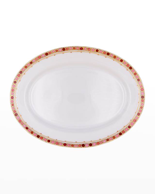 Syracuse Rose Oval Platter