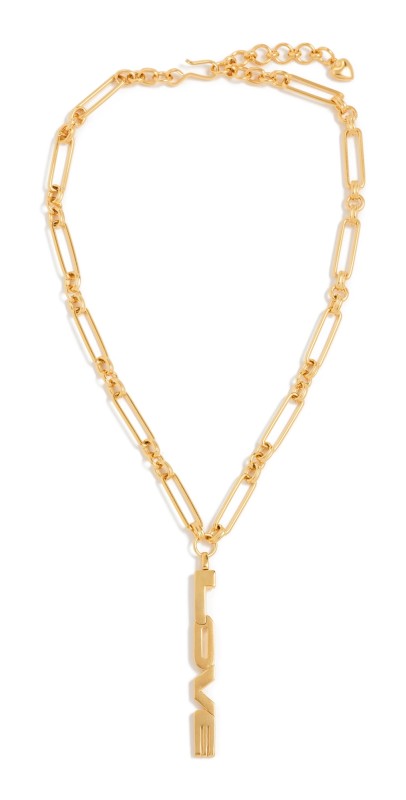 Brinker + Eliza Grand Gesture Necklace Gold