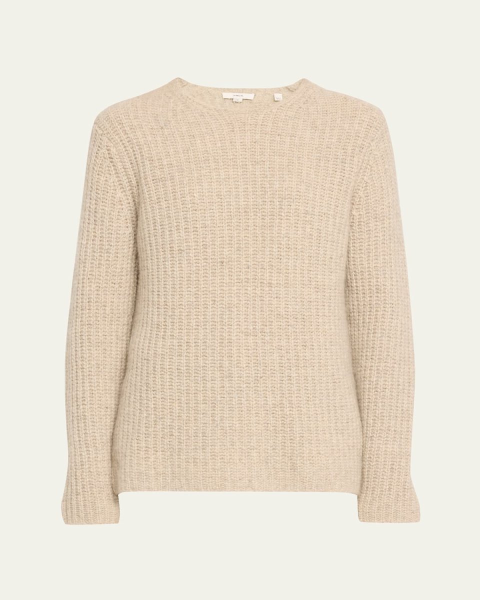 Donegal Ribbed Cashmere Sweat