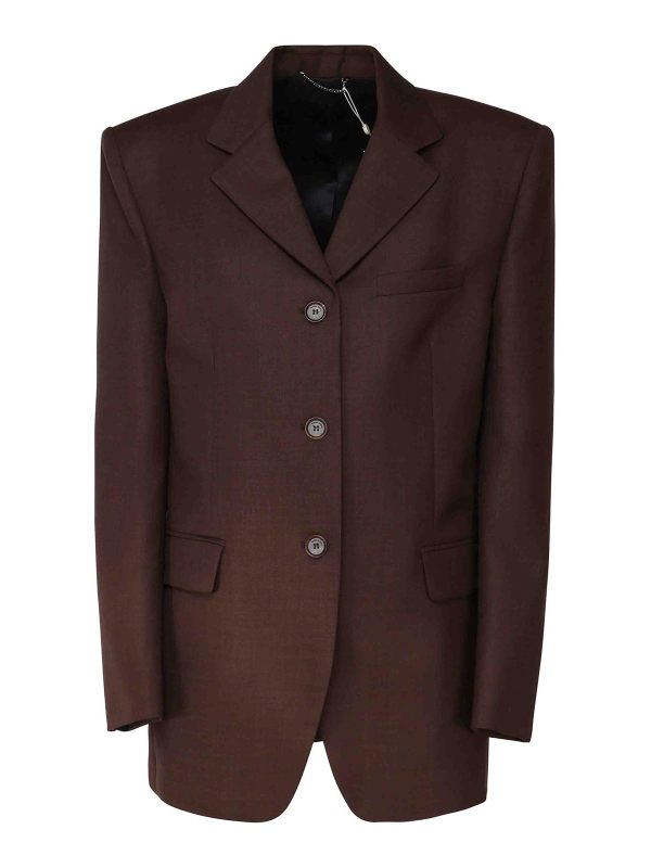 Magda Butrym Blazer - Marron