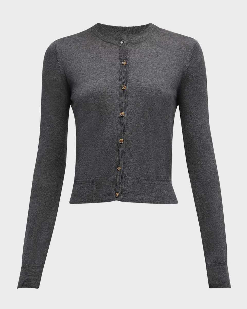 Classic Crewneck Cardigan