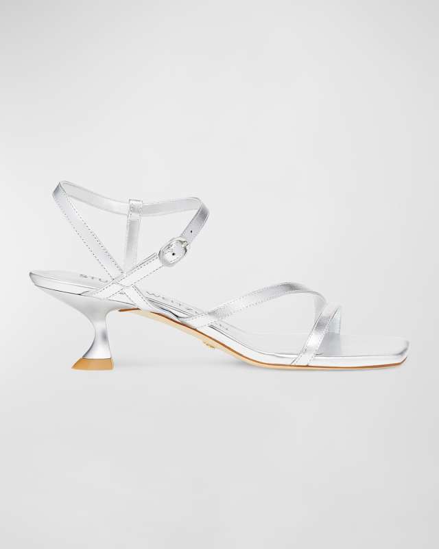 Oasis Patent Ankle-Strap Sandals