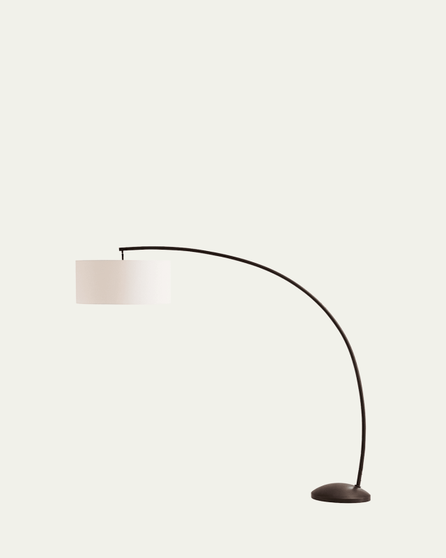 Naples Dimmable Arched Floor Lamp