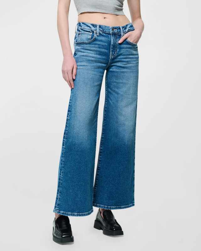 Romi French Wide-Leg Jeans