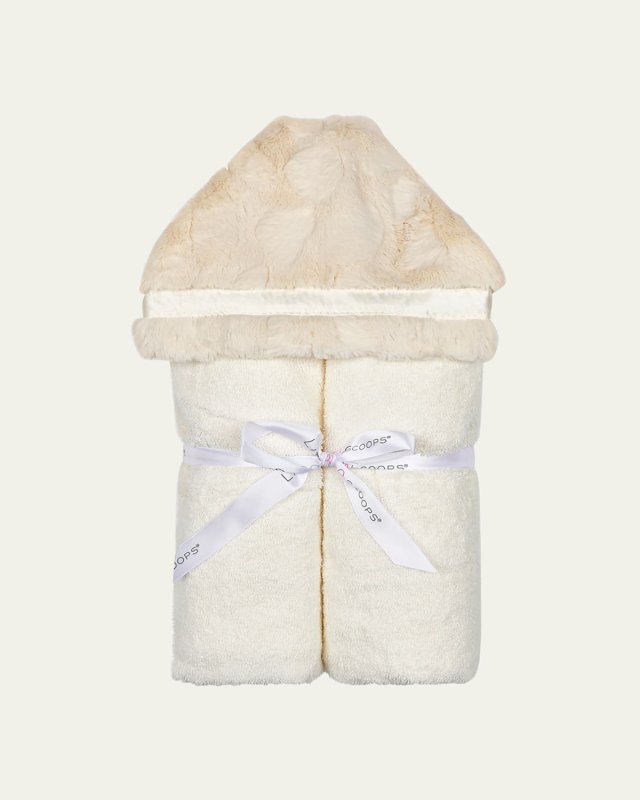 Kid's Plush Hooded Towel