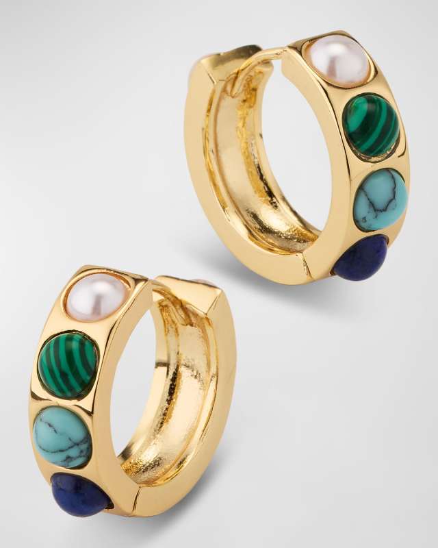 Petra Huggie Hoop Earrings