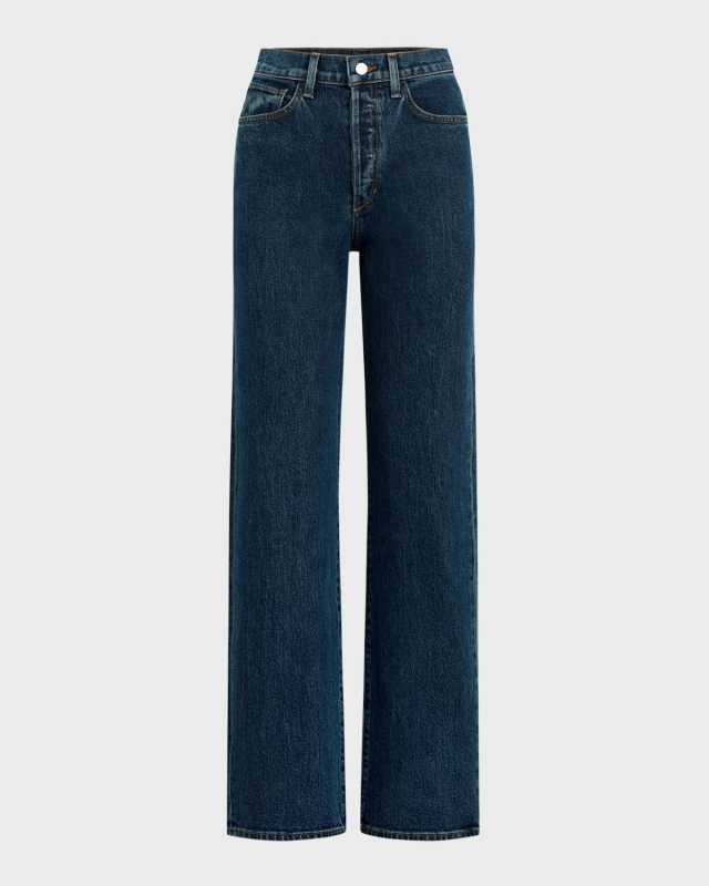 The Margot High-Rise Straight Jeans