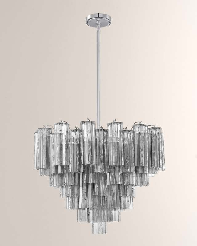 Addis 12-Light Polished Chrome Chandelier