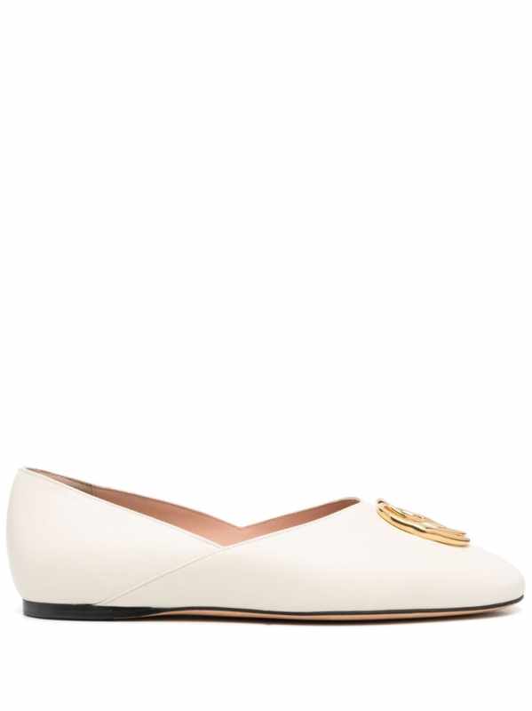 Gerry leather ballerina shoes