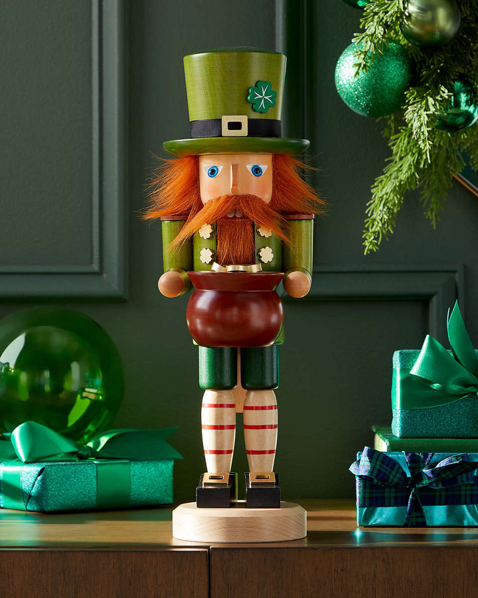 Leprechaun Christmas Nutcracker
