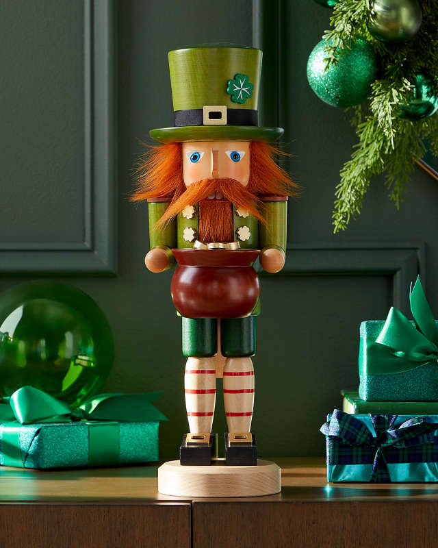 Leprechaun Christmas Nutcracker