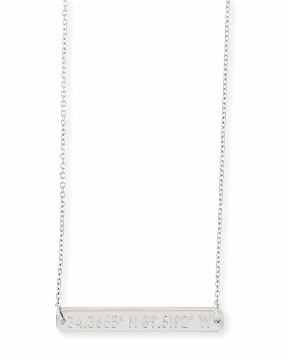 Legend Engraved Pendant Necklace, 16-18"L