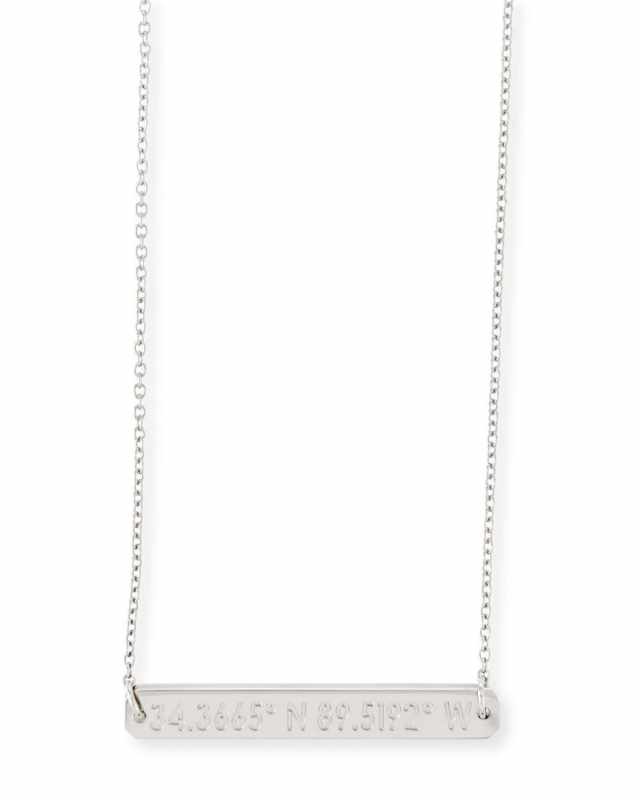 Legend Engraved Pendant Necklace, 16-18"L