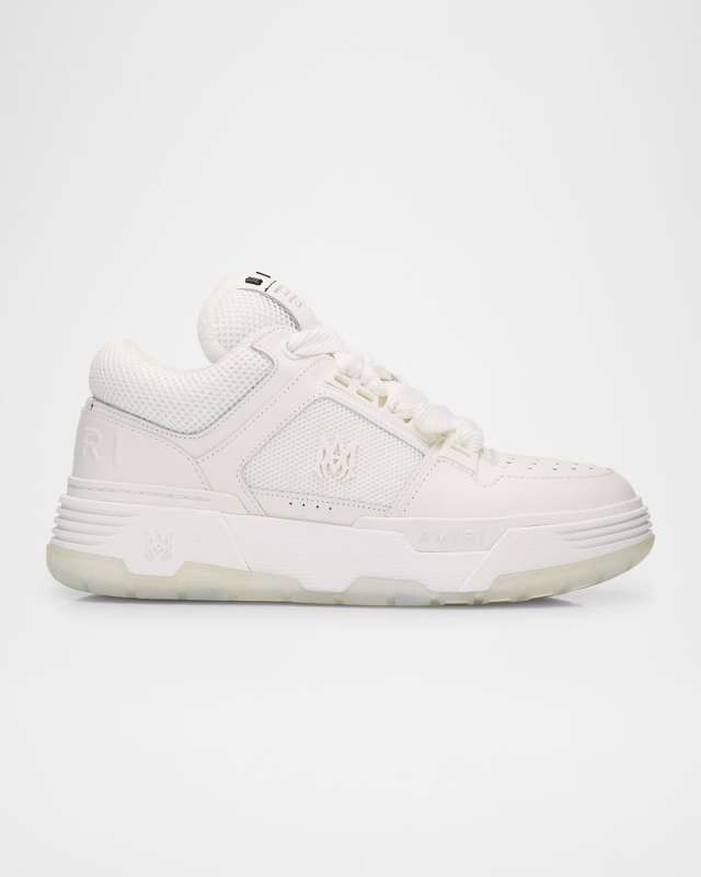 MA-1 Leather Mesh Sneakers