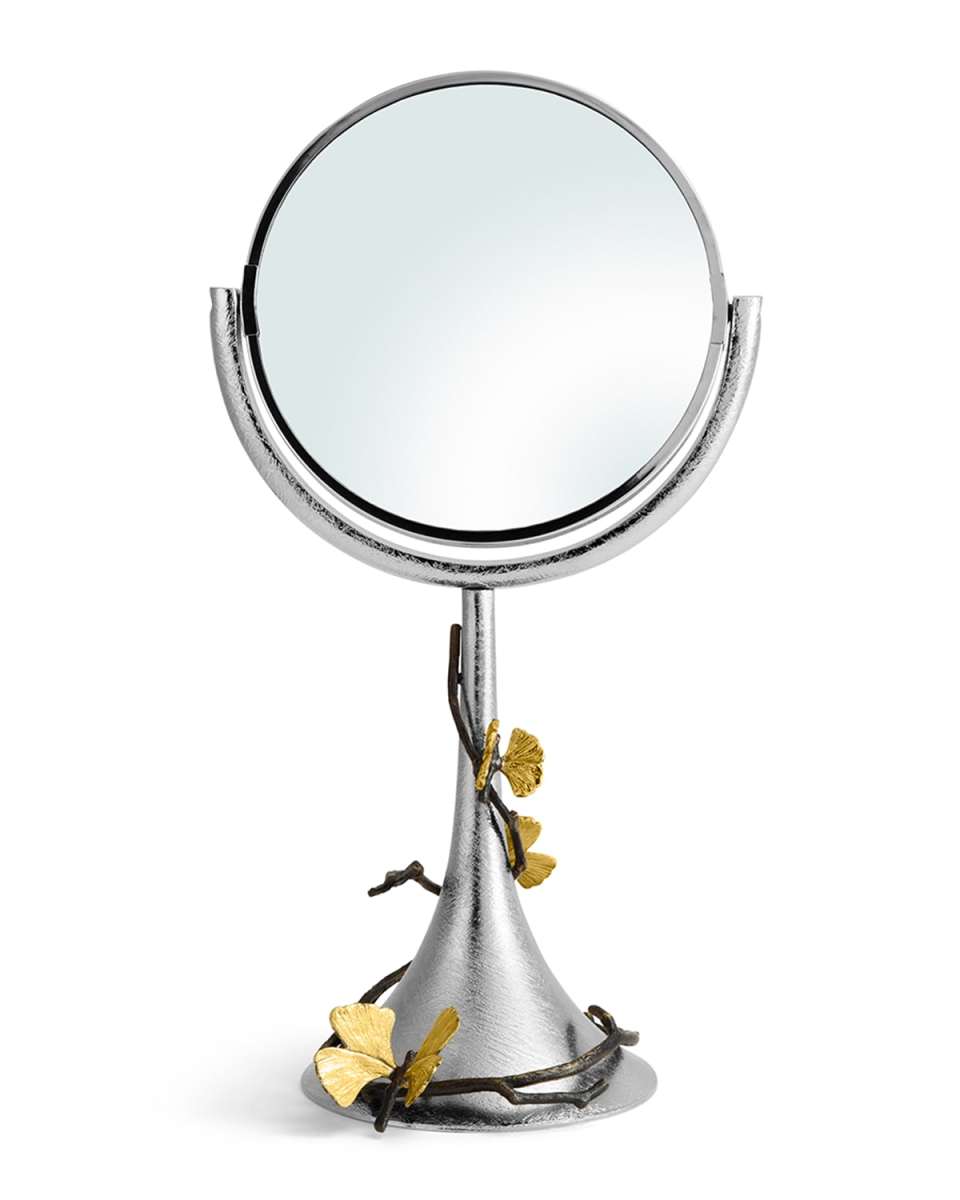 Butterfly Ginkgo Vanity Mirror
