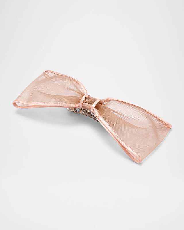 Giselle Mesh Bow Barrette