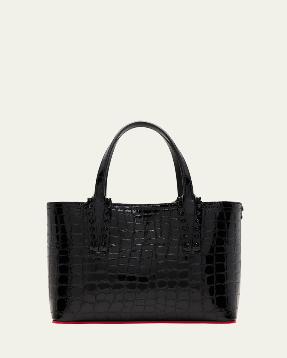 Cabata Mini Alligator-Embossed Tote Bag