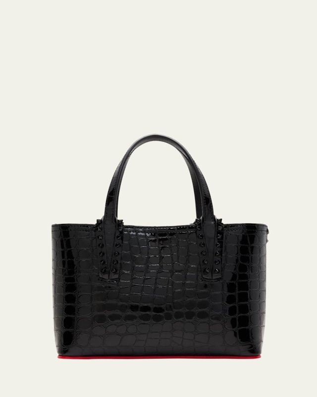 Cabata Mini Alligator-Embossed Tote Bag