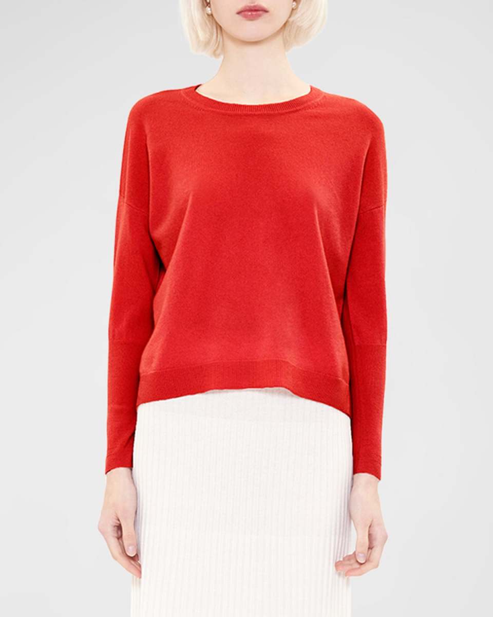 Manhattan Cashmere Crewneck Sweater